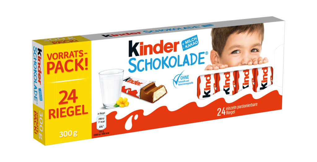 9 24RgPg Ferrero Kinderschokolade 300g 