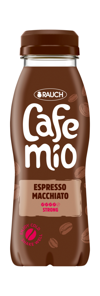 12 0.25lFl Rauch Eiskaffee Cafemio Espresso Macchiato PET  