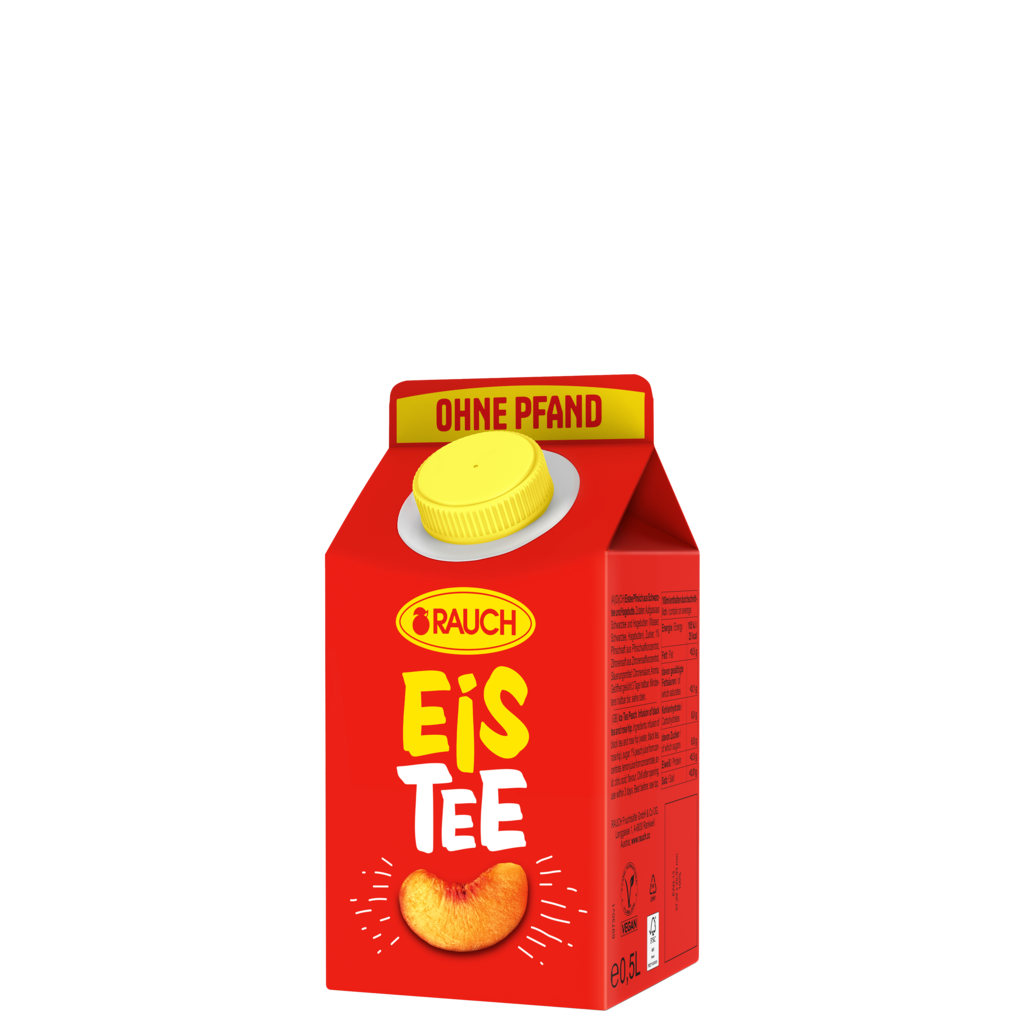 24 0.50l Pg Rauch EisTee Pfirsich Tetrapak  
