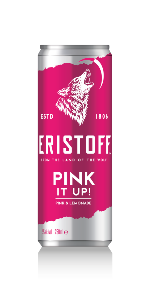 12 0.25l Ds Bacardi Eristoff Pink it up! EWP 
