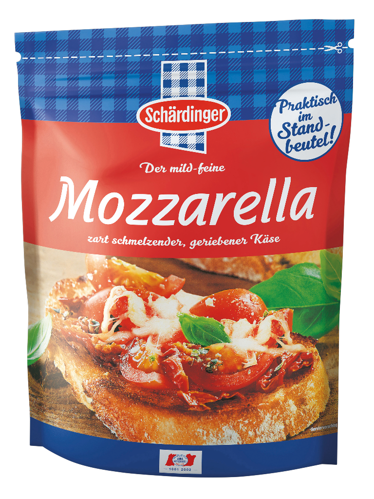 10 200g Pg Schärdinger Mozzarella gerieben 