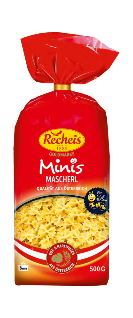 15 500g Pg Recheis Goldmarke MINIS Mascherl 