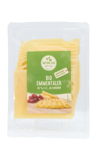 10 150g Pg Natürlich für uns Bio Emmentaler Scheiben  