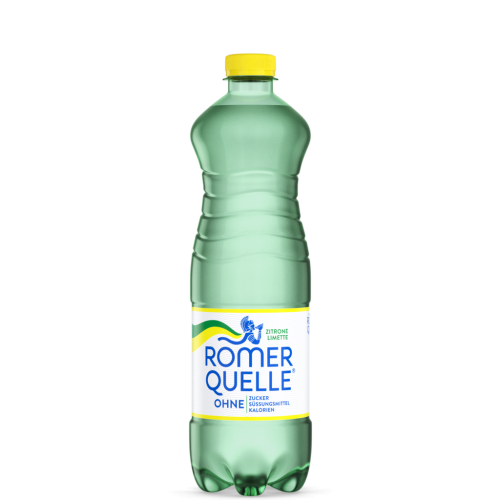 6 0.75l Fl Römerquelle Zitrone Limette still PET EWP 