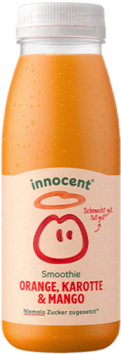 1 0.25l Fl Innocent Smoothie Orange Karotte Mango PET EWP 