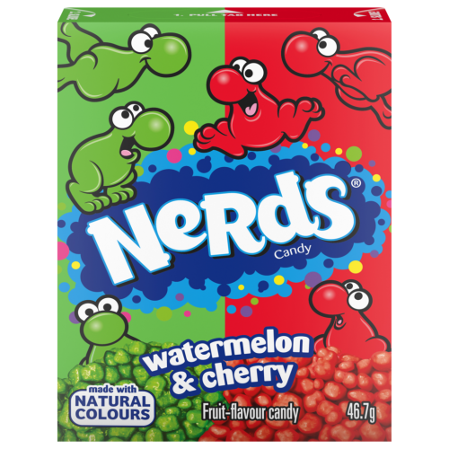 36 46.7g Pg Nerds Watermelon/Wild Cherry 