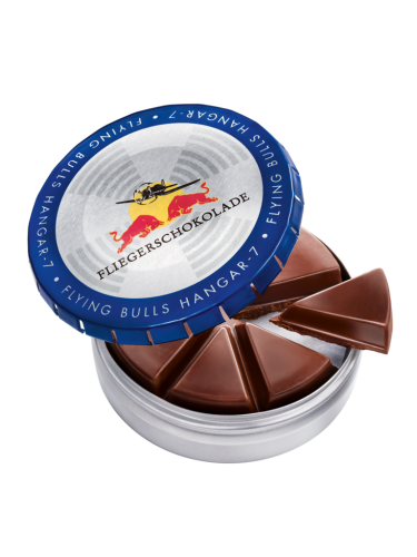 10 100gr Ds Red Bull Fliegerschokolade 
