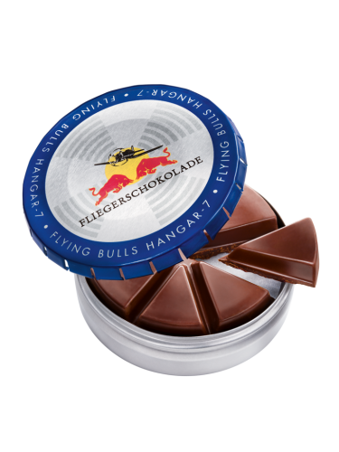 10 100g Ds Red Bull Fliegerschokolade 