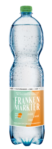 6 1.50lFl Frankenmarkter Mineralwasser mild 