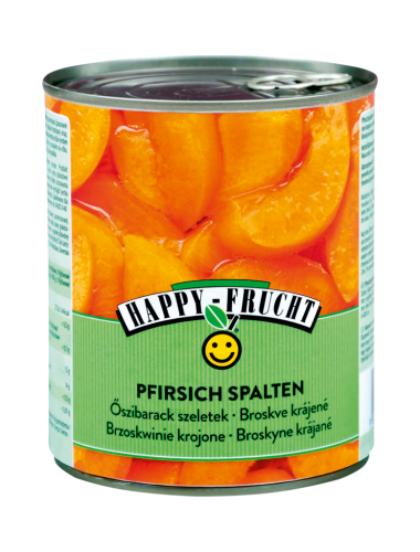 12 850mlDs Happy Frucht Pfirsich Spalten  