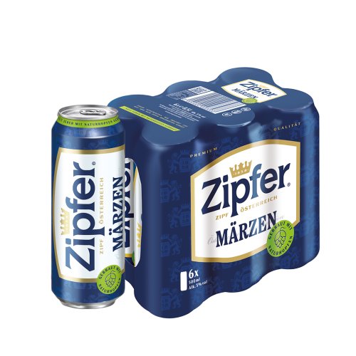 4 6/0.50MP Zipfer Märzen Dose EWP 