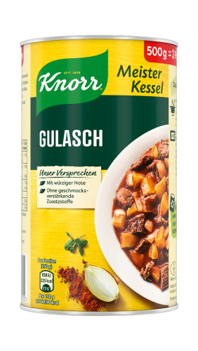 6 500g Ds Knorr Meisterkessel Gulasch 