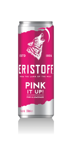 12 0.25l Ds Bac Eristoff Pink it up! 