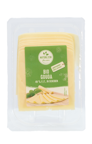 10 150g Pg Natürlich für uns Bio Gauda Scheiben  