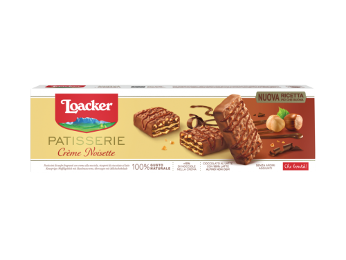 18 100grPg Loacker Gran Pasticceria Crème Noisette  