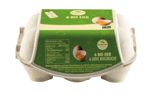 1 80g Pg Natürlich für uns BIO Eier Gr. L Freiland 