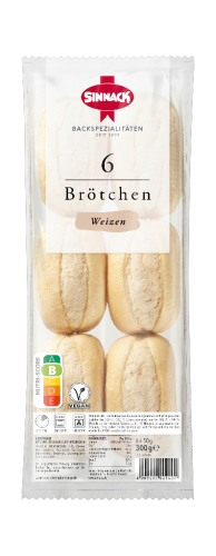 20 6St Pg Aufbackbrötchen 300g 