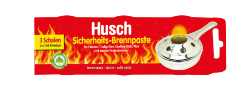 12 3/0.20MP Husch Brennpaste Portionen 100ml 