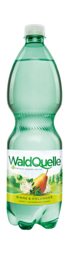 6 1.00l Fl Waldquelle Birne & Holunder PET EWP 