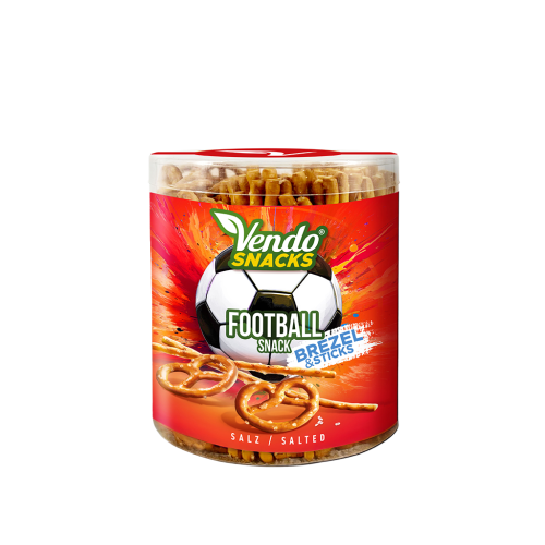 12 300g Ds Vendo Snacks Fußball Brezerln & Sticks 