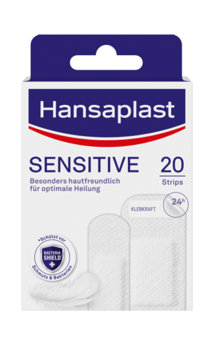 10 St Pg Hansaplast Pflaster Strips Sensitive  20St 