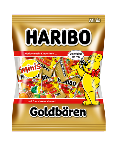 20 250g Bt Haribo Goldbären Minis 