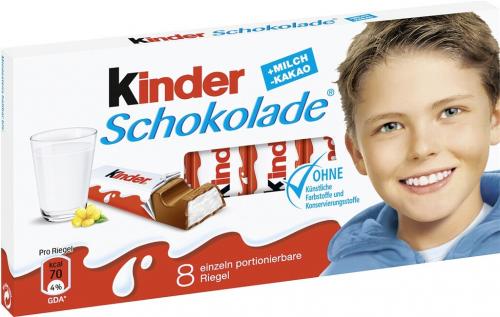 10 100g Pg Ferrero Kinderschokolade T8 