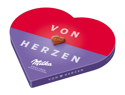 12 165gr Pg I Love Milka Haselnuss 