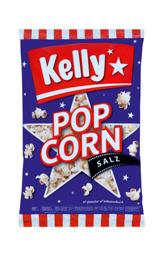 16 90grPg Kelly´s Popcorn Salted 