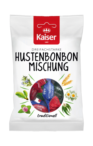 18 100gr Bt Kaiser Hustenbonbons Misch. 