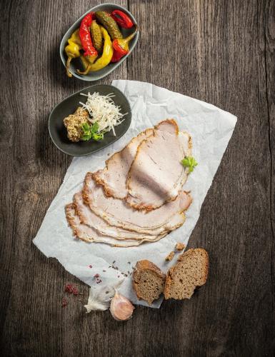 1 300g Pg GF Schweinsbraten geschnit 
