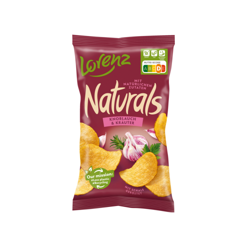 12 110gr Pg Lorenz Naturals Knoblauch-Kräuter 