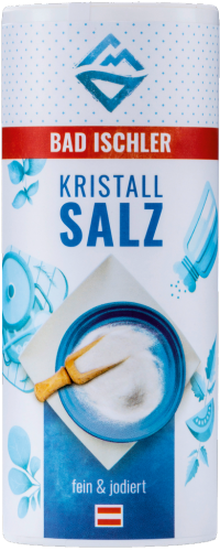 6 200g Ds Bad Ischler Feinkristall Salz jodiert 