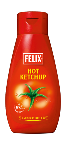 12 450g Fl Felix Tomatenketchup HOT 