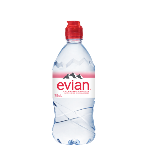 6 0.75l Fl Evian Action PET 