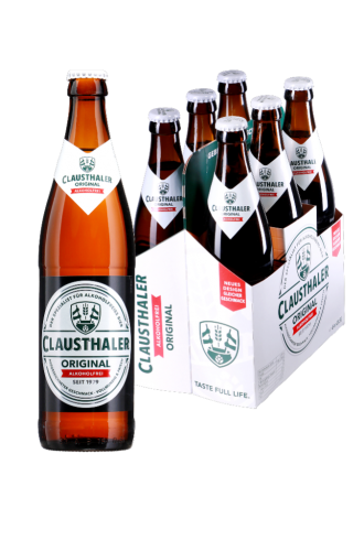 3 6/0.50 MP Clausthaler Alkoholfreies Bier MW 