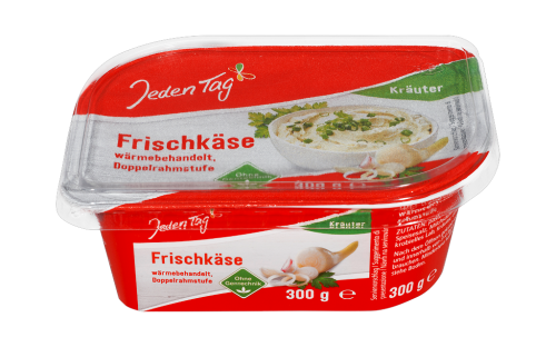 8 300gr Be Jeden Tag Frischkäse Kräuter 