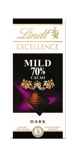 20 100grPg Lindt Excellence 70% Mild 