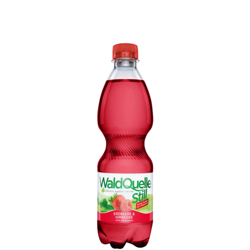 12 0.50l Fl Waldquelle Erdbeere & Himbeere still PET EWP 