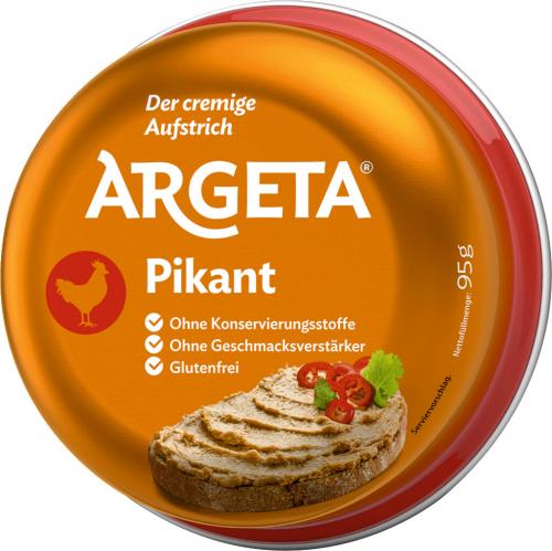 14 95gr Pg Argeta Hühneraufstrich Pikant 