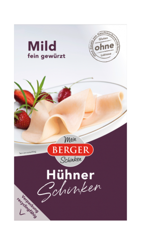 5 100gr Pg Berger Hühner-Schinken 