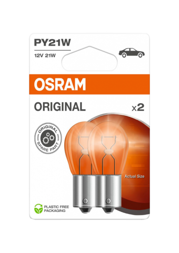 10 2St Pg Osram PY21W 12V Blinkerlampe 