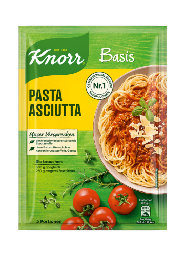 22 69gr Bt Knorr Basis Pasta Asciuttta 