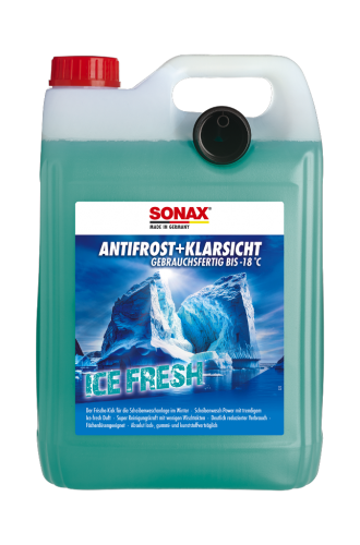 4 5.00l Ka Sonax AntiFrost & KlarSicht Ice Fresh gebrauchsfertig bis - 18° 