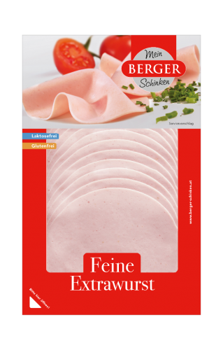 5 150gr Pg Berger Extrawurst geschn 