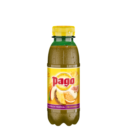 12 0.33l Fl Pago Multivitamin Tropical 100% PET EWP 