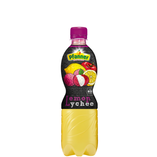 12 0.50l Fl Pfanner Lemon-Lychee PET 
