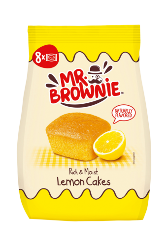 12 200grPg Mr.Brownie Lemon Cakes 