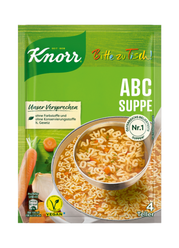 15 109gr Bt Knorr BZT ABC-Suppe 