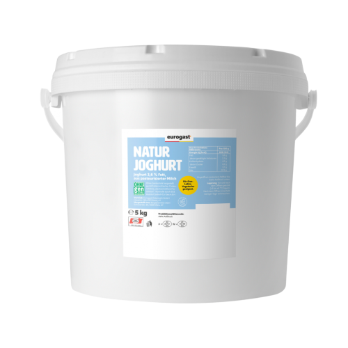 1 5kg Pg Eurogast Joghurt natur 3,6% cremig gerührt 